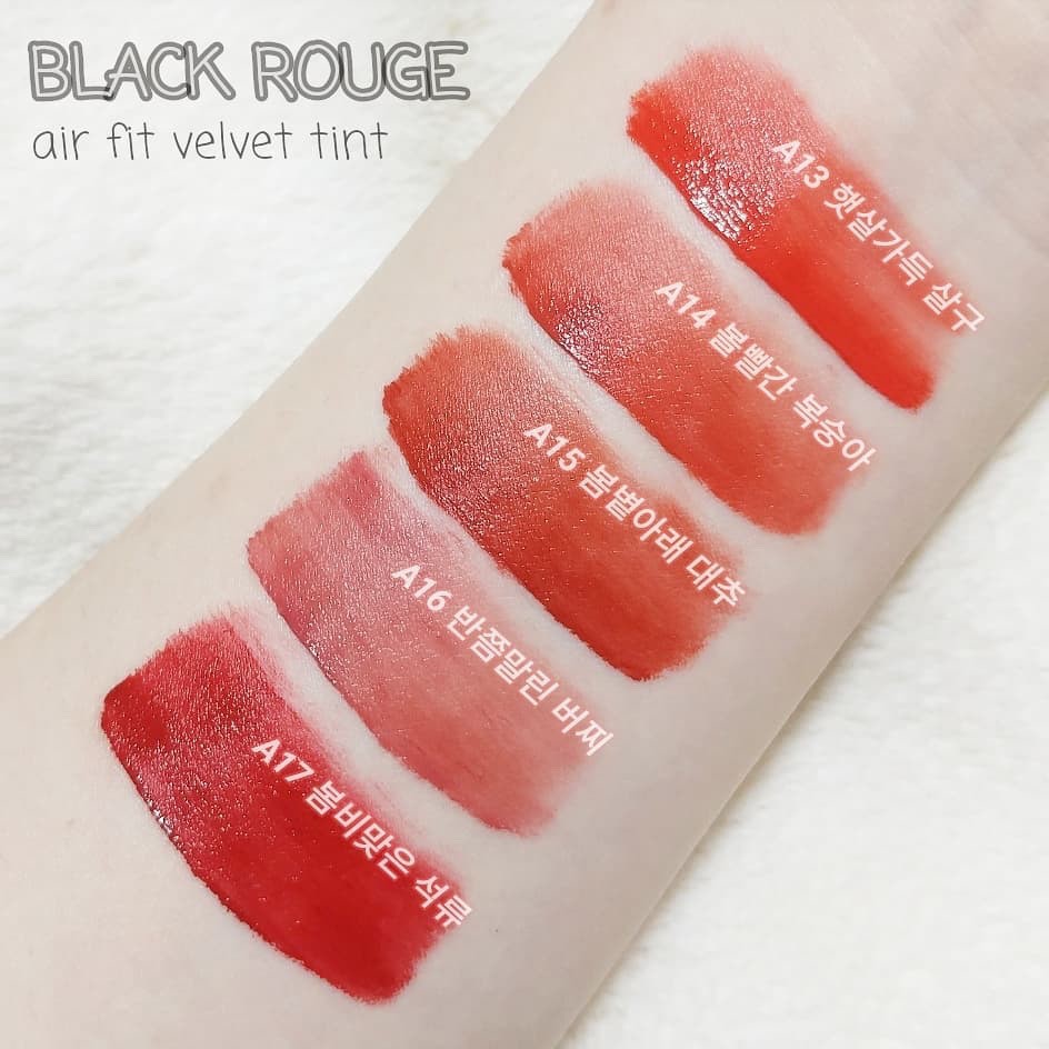 Son Kem Black Rouge #A13, #A14, #A15, #A16, #A17