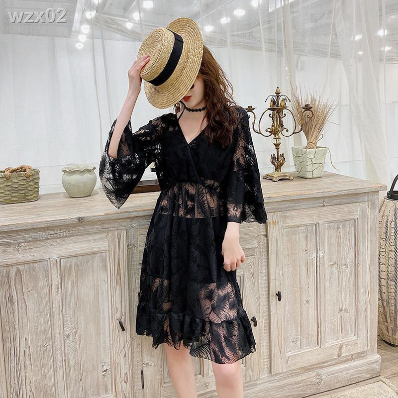 Áo tắm nữ nhỏ tươi mát cho trong gió Fairy fan bikini ba mảnh đồ đi biển sexy | BigBuy360 - bigbuy360.vn