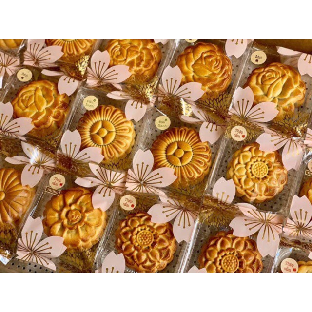 Set 10 Khay Túi Trung Thu 200 gram - túi bánh trung thu