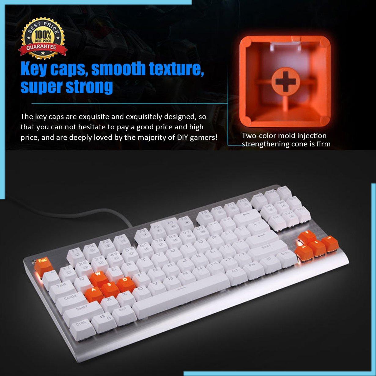 Bộ Nút Bàn Phím Cơ Màu Cam | BigBuy360 - bigbuy360.vn