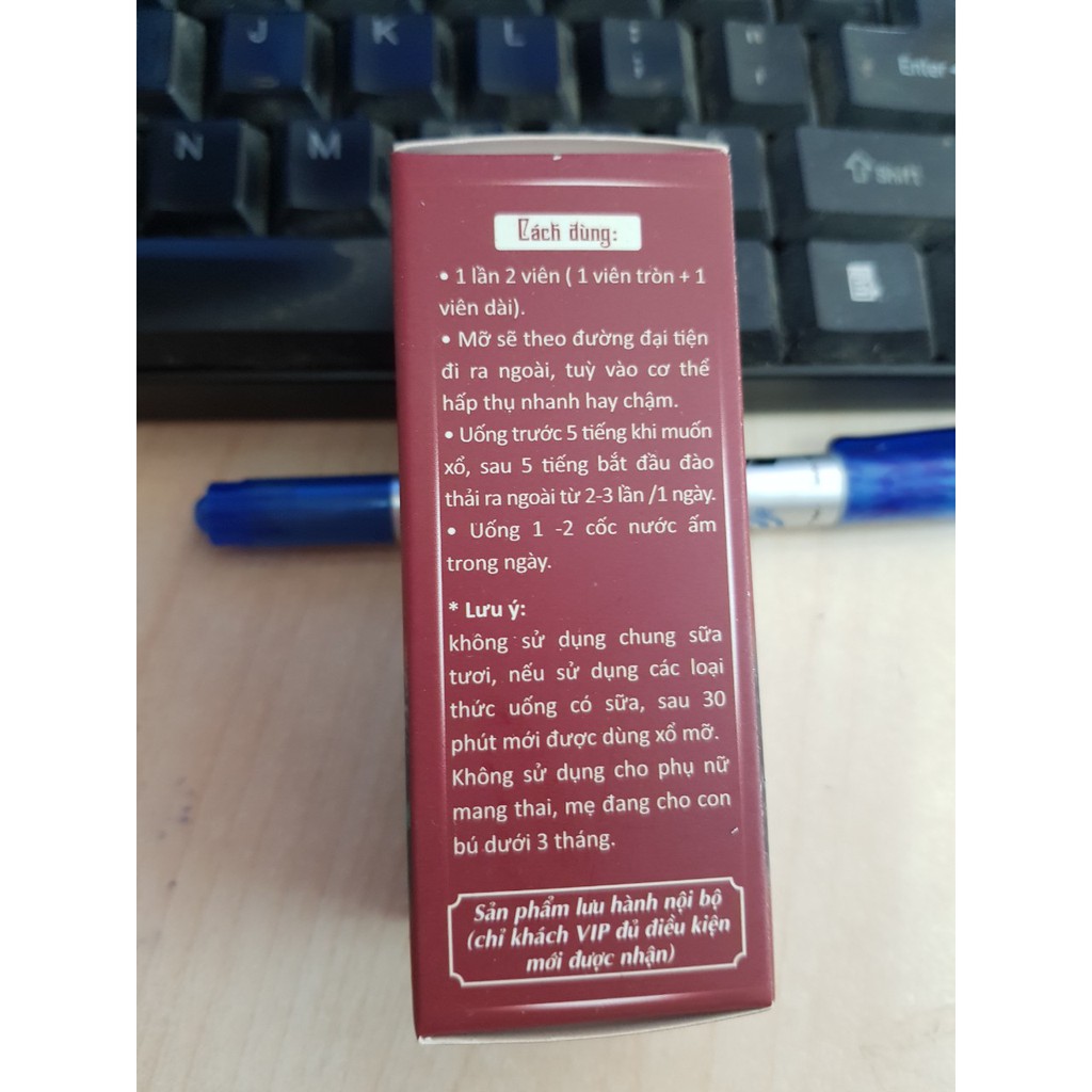 VIÊN XỔ MỠ VÀNH RUỘT CHÍNH HÃNG CÔNG TY FREESHIP | BigBuy360 - bigbuy360.vn