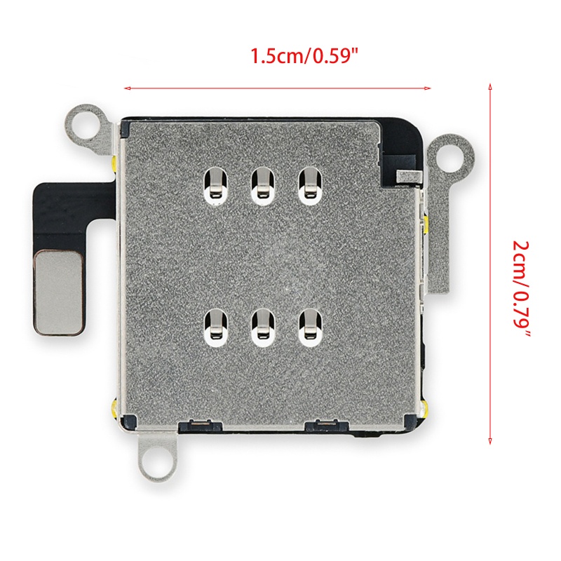 Đầu Đọc Thẻ Sim Kép Nama Nhỏ Gọn Cho iPhone11 Dài 0.79in