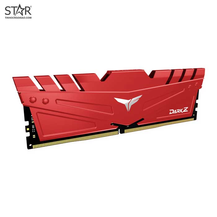 Ram DDR4 TeamGroup 16G/3200 TForce Dark Z Gaming (1x 16GB) (TDZRD416G3200HC16F01) (Đỏ)