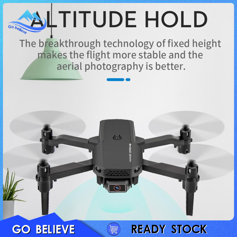 [Go believe]KF611 Foldable Quadcopter RC Drone with 4K Camera for Adults 10mins  Time 110 Wide Angle Camera RC Professional Quadcopter