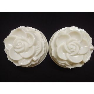 2 KHUÔN RAU CÂU TRUNG THU 9cm MẪU TRÒN HOA HỒNG