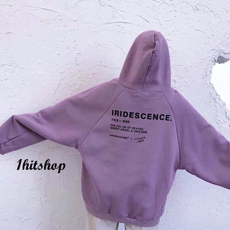 Áo Hoodie SIMPLE STYLE Unisex Vải Mỏng 99K (Dây Trắng) 1hitshop