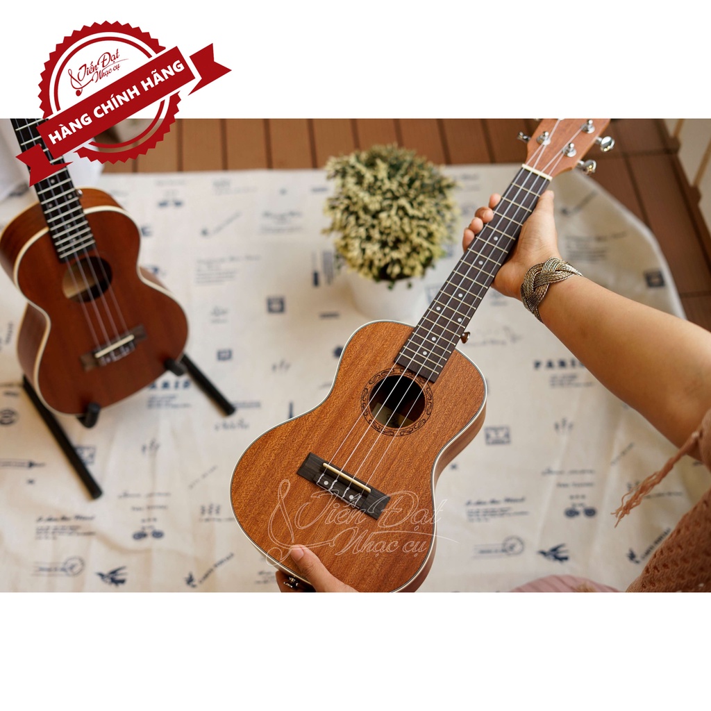 Đàn Ukulele Chard U-26A 26cm - Gỗ Gụ Nguyên Tấm Cao Cấp