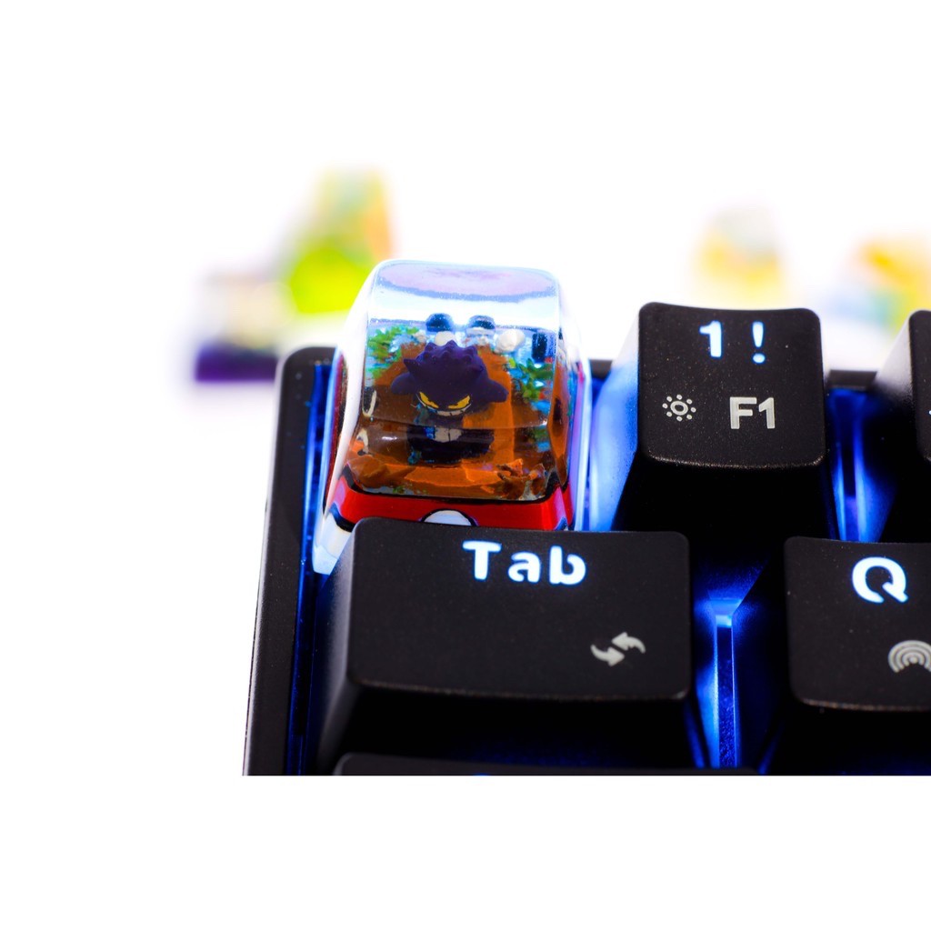 Keycap - Nút Bàn Phím Gaming - Nút Bàn Phím Cơ Con Ma Mập Ú  - Gengar - KC023
