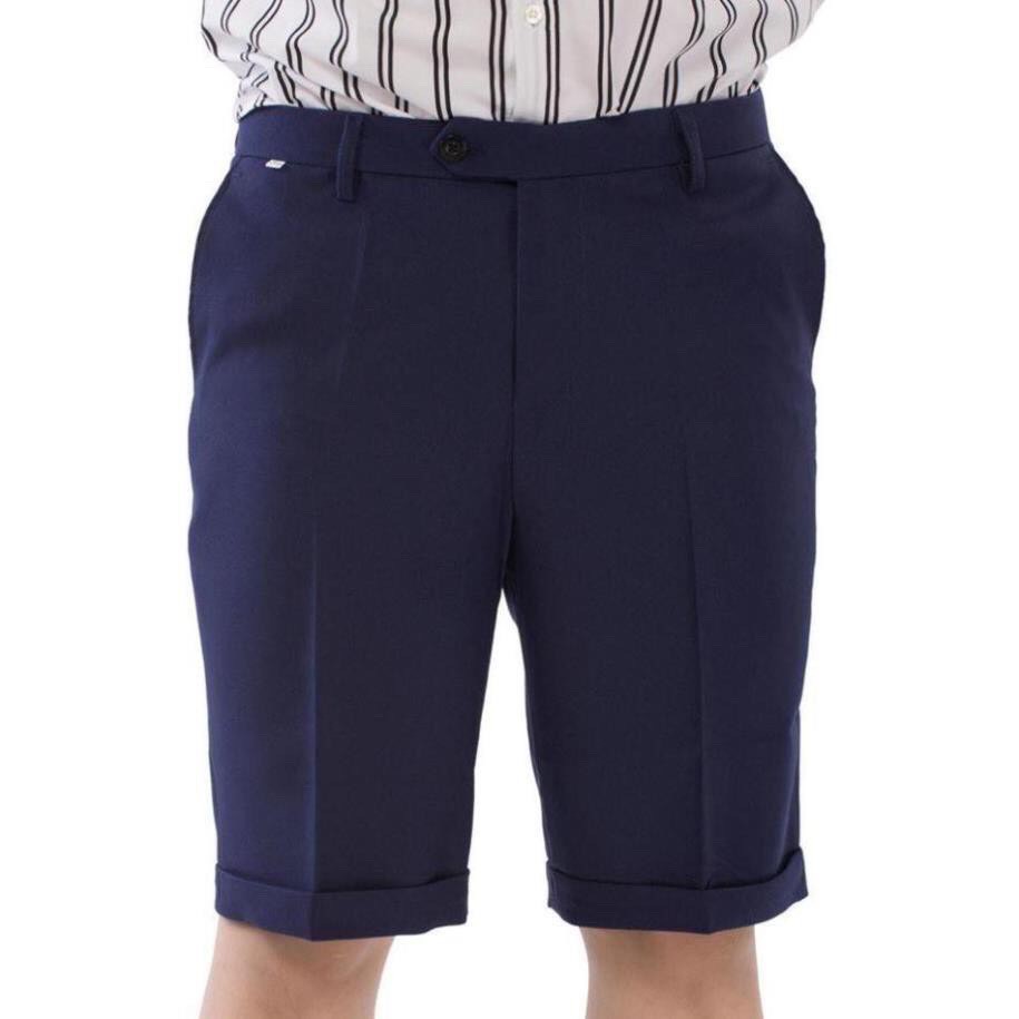 [Freeship Quần đùi tây âu nam vải tuyết mưa dày dặn co giãn nhẹ không nhăn không bai xù