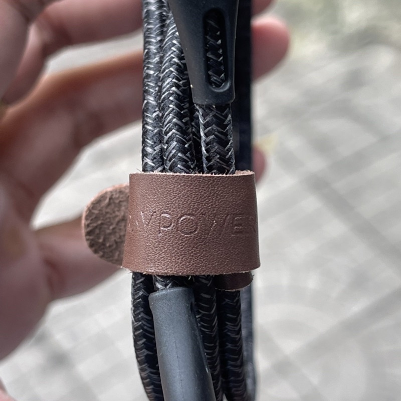 Cáp RAVPower C to L dài 1.2 Mét bọc dù siêu bền, Sạc nhanh PD 3.0 Mã RP-CB1004