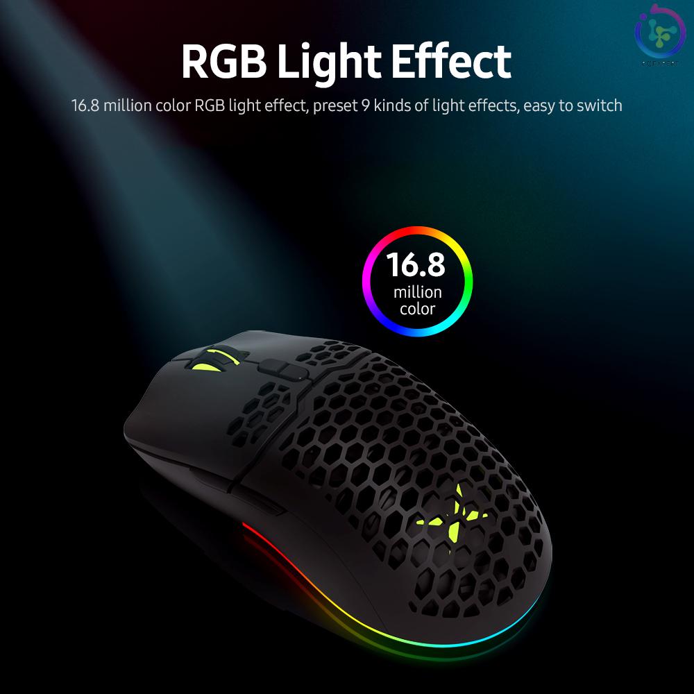 Chuột Máy Tính Có Dây Delux M700 725 7200dpi Rgb