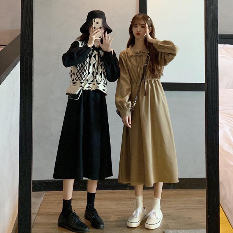 Set Đầm Thời Trang Nữ Phong Cách Retro