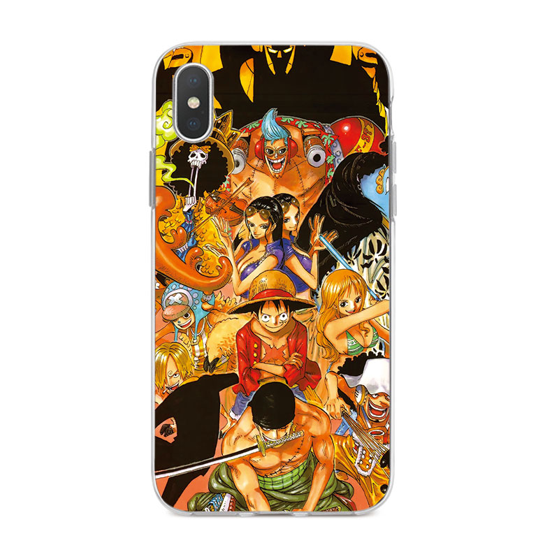 Ốp Lưng iPhone X 6 6s 6Plus 6s Plus 7 7Plus 8 8Plus 5 5s SE TPU mềm Case One Piece Ace