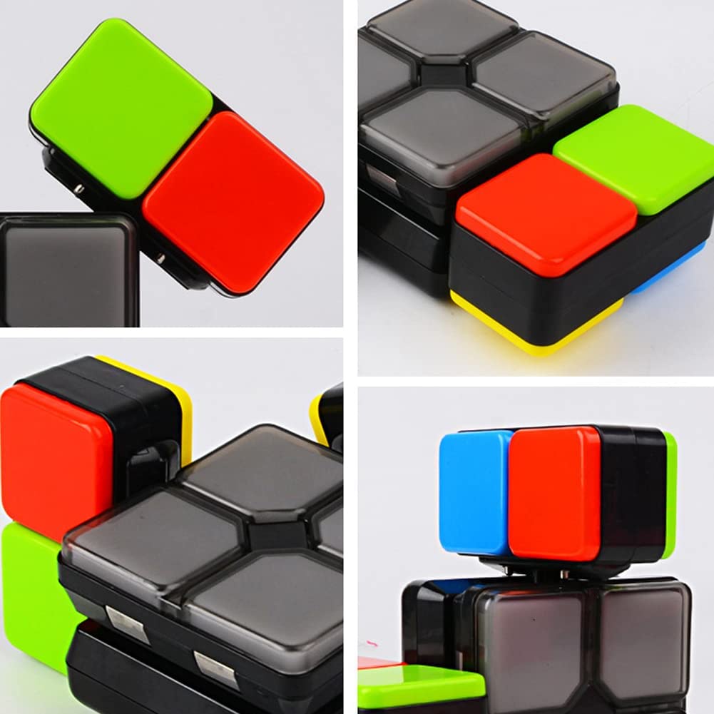 Đồ Chơi Khối Rubik Ma Thuật Có Nhạc Giúp Giảm Căng Thẳng Không Dùng Pin Cho Trẻ Em