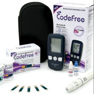 Máy thử, đo đường huyết ( tiểu đường ) SD Code Free ( Hàn Quốc )