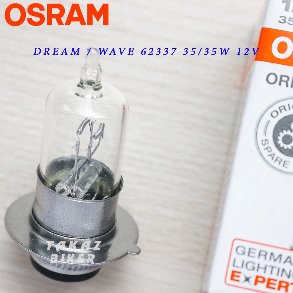 Bóng đèn Osram Halogen trước xe máy dùng cho xe Dream - Wave