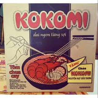 MÌ KOKOMI 65G TÔM CHUA CAY(Combo 10 Gói)