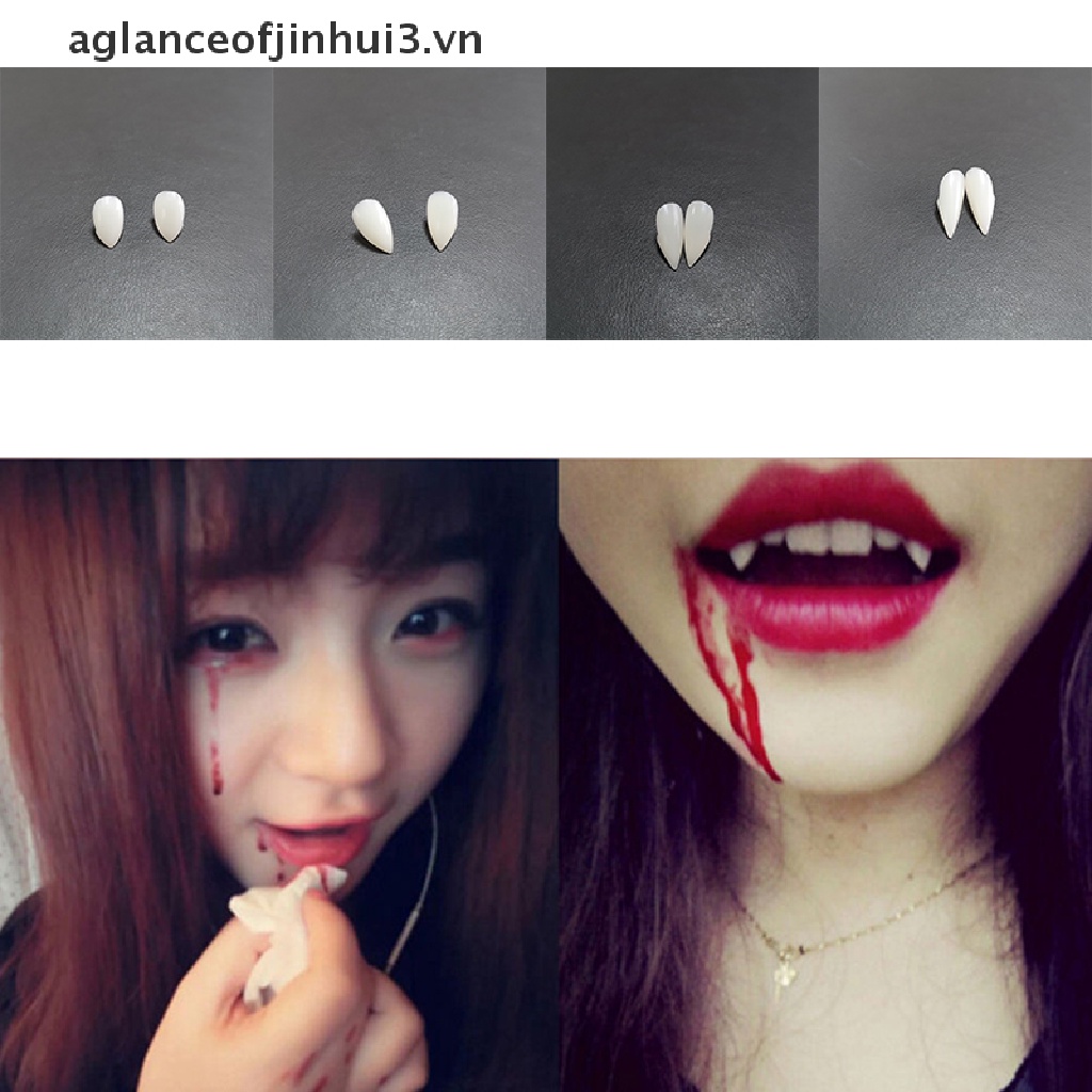 * Afhvn * * Răng Nanh Giả Hóa Trang Ma Cà Rồng