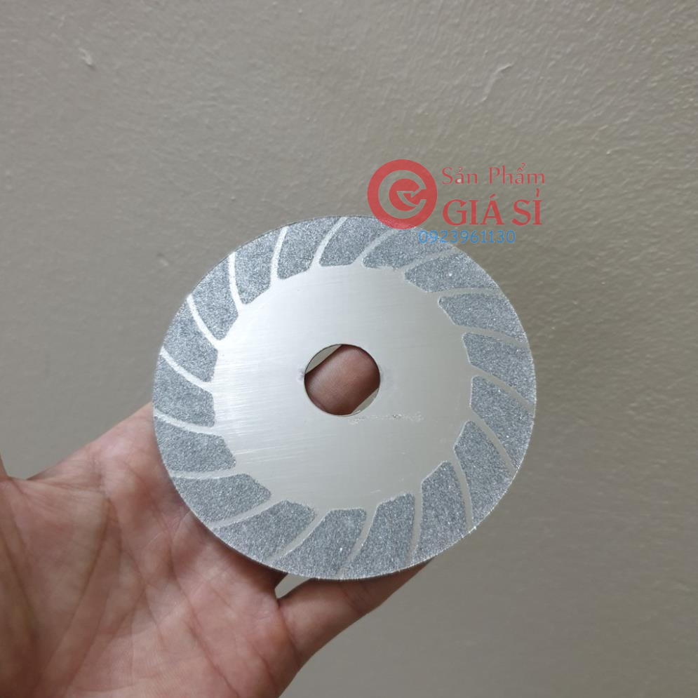 Lưỡi cắt kim cương 100mm có dọc dùng cho máy mài ❤️freeship❤️