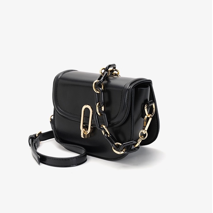 🌸Hàng Order🌸 Túi Xách Nữ CEEKAY Kẻ Lưới Da Trơn Khóa Gài Quai Da Phối Xích Dây Đeo Sang Chảnh Nữ Tính 🌸Hàng Quảng Châu