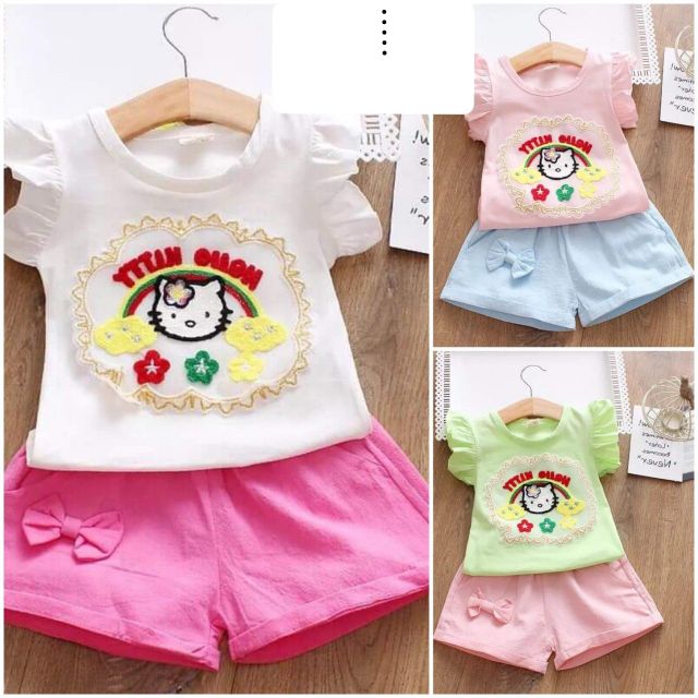 [LINK ĐẶT LIVE] XẢ KHO  Bộ quần áo trẻ em mùa hè, đồ bộ bé trai bé gái cotton tici từ 8kg đến 18kg( mẫu ngẫu nhiên)