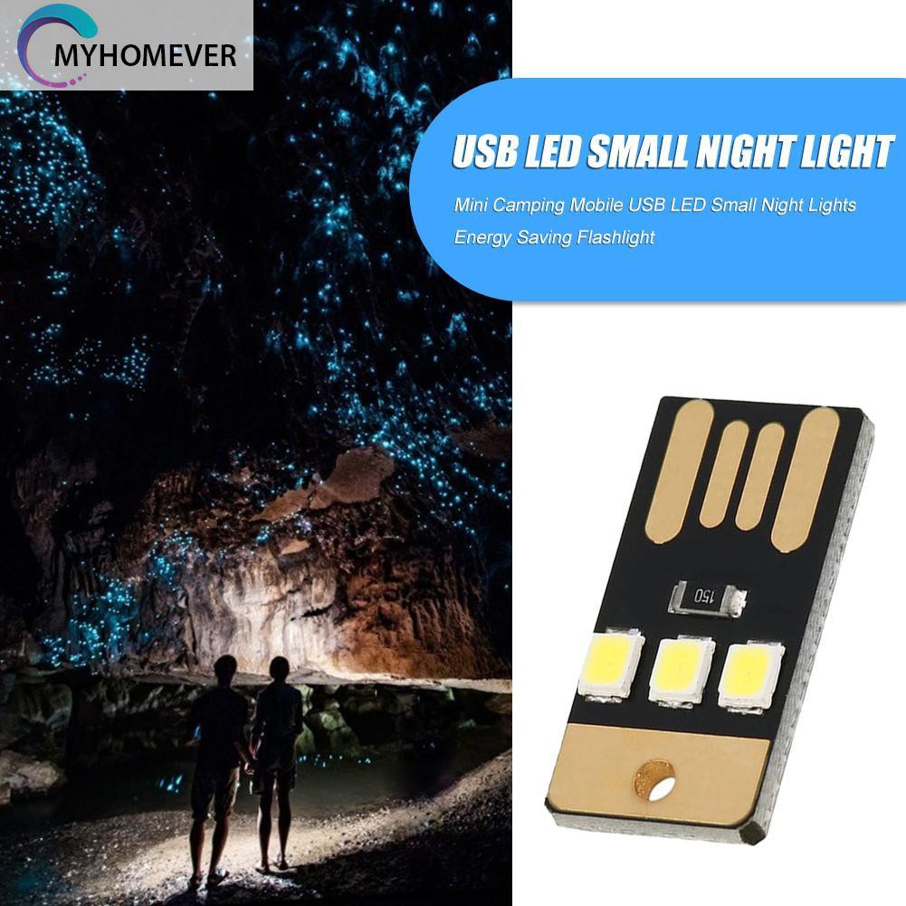 Đèn LED ngủ cổng USB mini giúp tiết kiệm điện năng