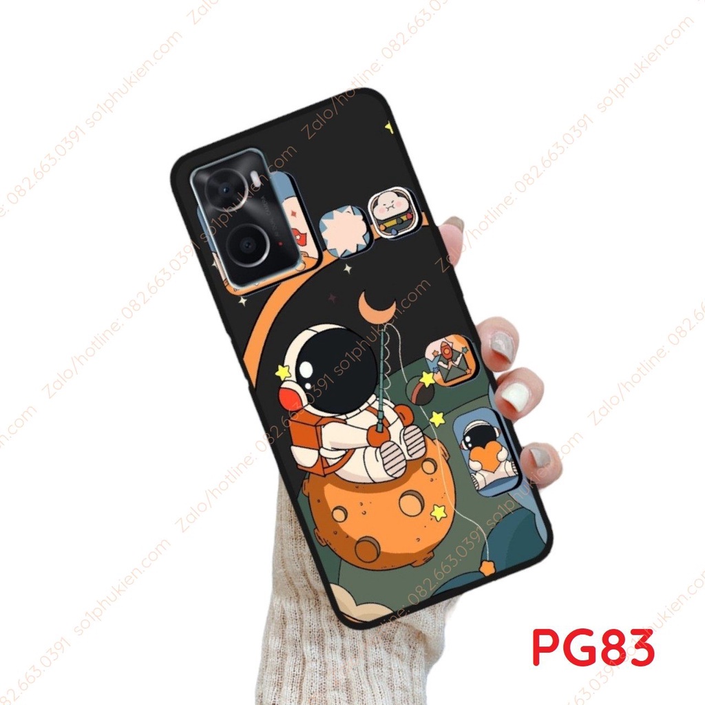 Ốp lưng Oppo A76 in hình vũ trụ dễ thương bền đẹp
