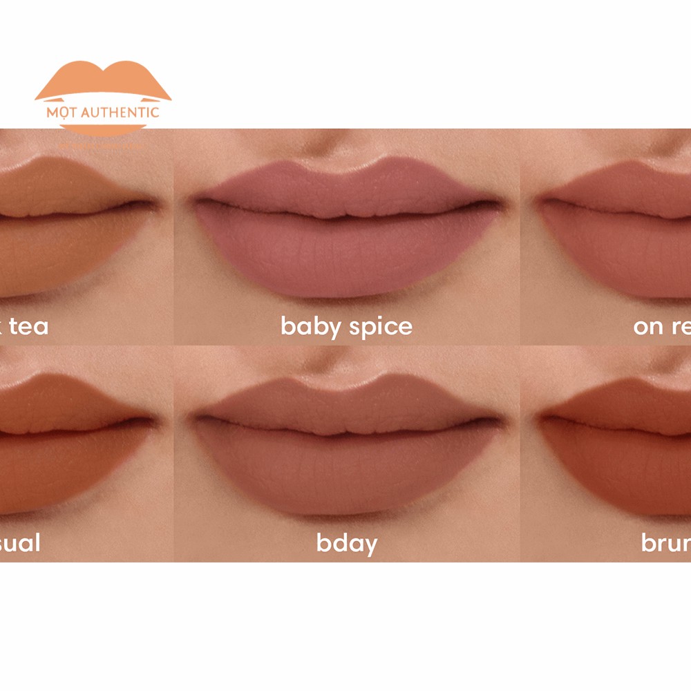 Sunnies face, son lì BABY SPICE, son môi chính hãng dùng dưỡng môi và trang điểm, hàng có sẵn!!!