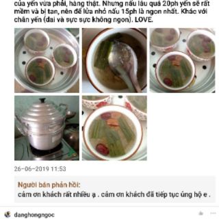 Combo 10 túi yến nguyên chất