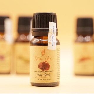 Tinh Dầu Hoa Hồng Tấm Thị Tinh Dầu Thiên Nhiên Nguyên Chất 100% Lọ 10ml Tinh Dầu Hoa Hồng Thơm Phòng Giúp Đuổi Muỗi