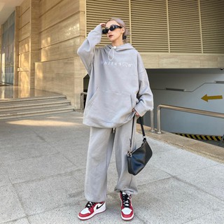 HOODIE "LOGO SS21" SILVER LINING
