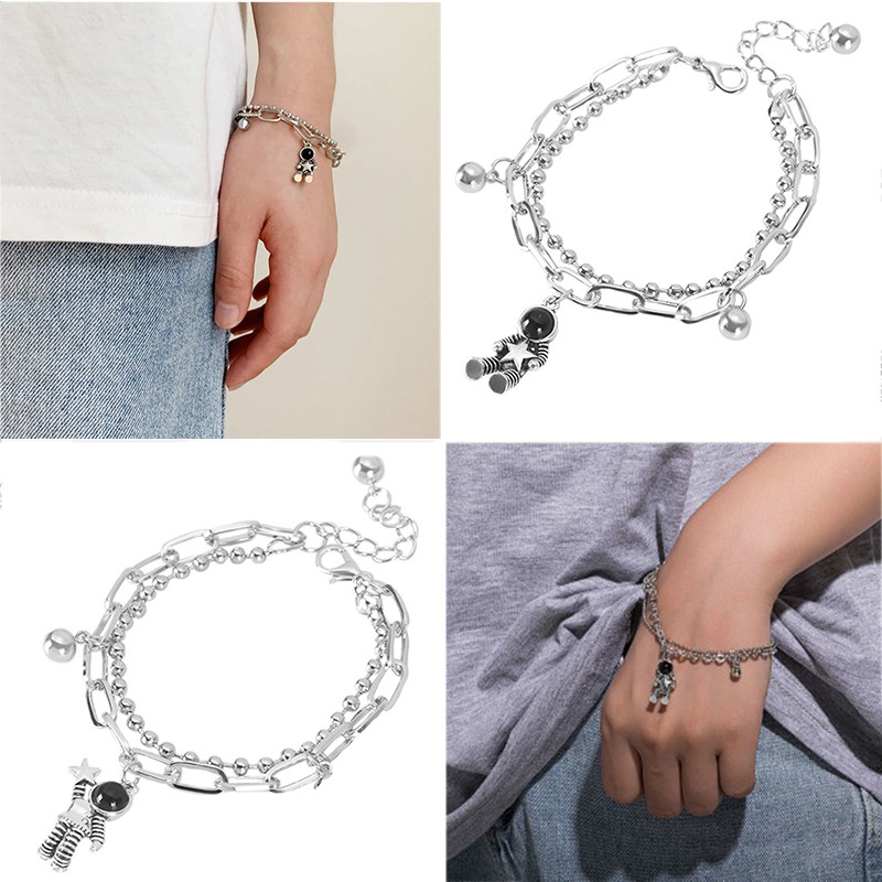 [Mã FAMAYFA giảm 10K đơn 50K] Vòng đeo tay mặt hình phi hành gia cá tính thời trang cho nam | BigBuy360 - bigbuy360.vn