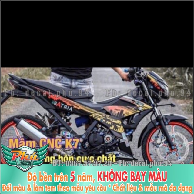 Tem rời Satria City Tp cực chât -1