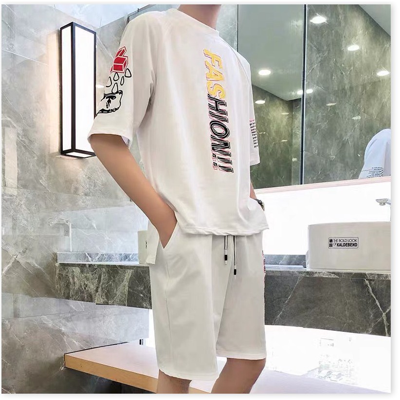Bộ đồ thể thao tập Gym nam, đồ thể thao nam mùa hè chất thun lạnh mịn mát mặc đi chơi hay ở nhà đều được , mẫu mới sành