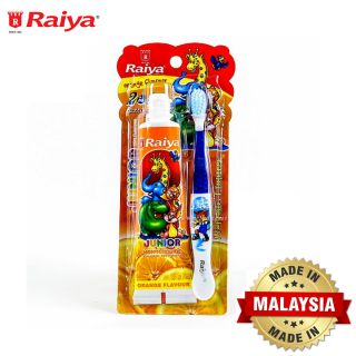 Bộ bàn chải kem đánh răng Trẻ em Raiya Malaysia - Hàng chính hãng