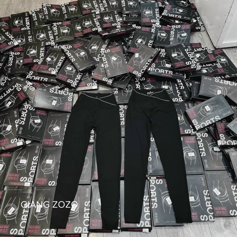 Quần Legging cạp chéo gen bụng - Legging Cotton co giãn tôn dáng đầy cá tính Miu_clothing | WebRaoVat - webraovat.net.vn