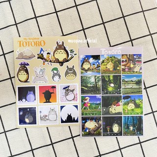 Sticker Ghibli, Sticker Totoro trang trí đáng yêu