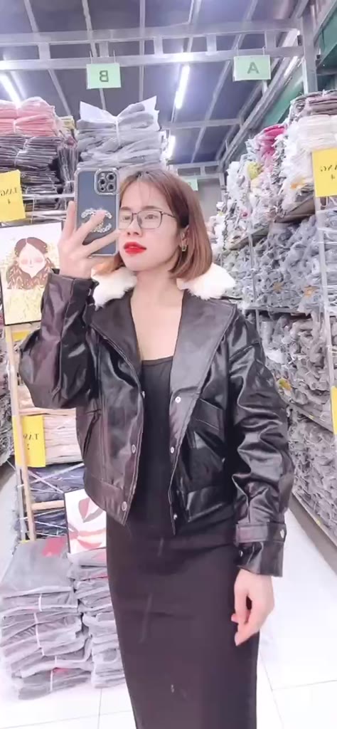 Áo Da Vest Lót Lông Cổ Lông Rời | BigBuy360 - bigbuy360.vn