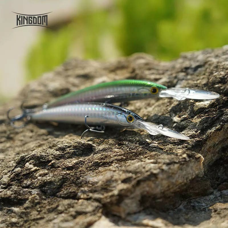 Mồi giả câu chẽm Kingdom Minnow 9505 13gr