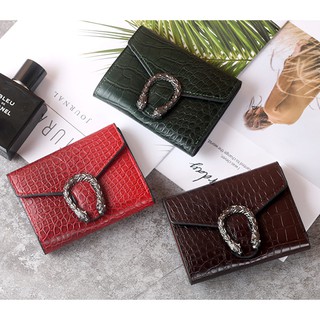 Ví nữ da cá sấu khoá rồng V30