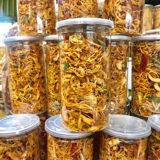 Lon khô gà lá chanh 300g