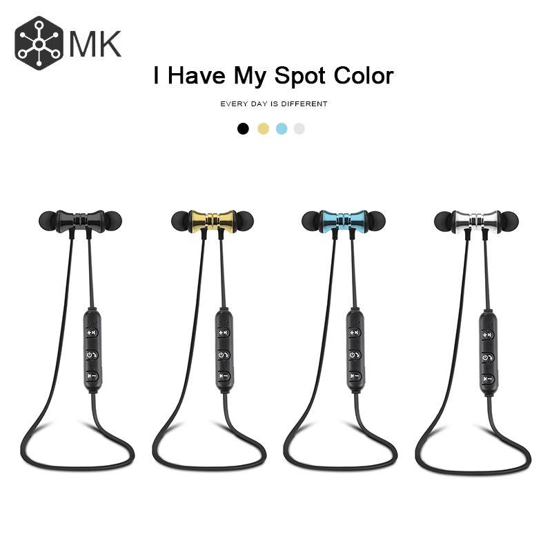 Tai nghe Bluetooth không dây âm thanh sống động có mic MK S8