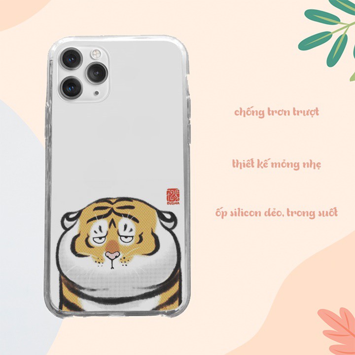 Ốp iphone Hổ con cảm thấy khó chịu cho IP 5 đến IP 12 pro max BLUIMH00002