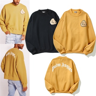 Áo Sweater Cổ Tròn Thêu Hình Gấu Guillotine Thời Trang Cho Cặp Đôi