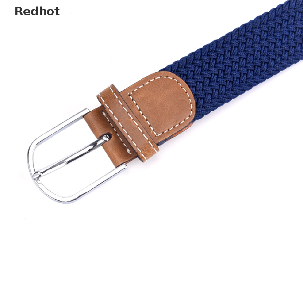 Thắt Lưng Vải canvas Bện Co Giãn Kiểu Mới Cho Nữ