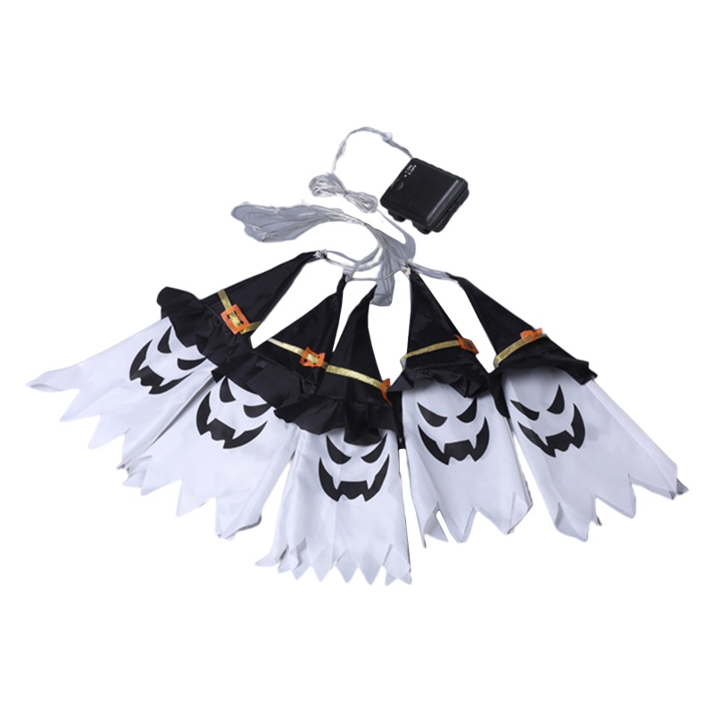 QQ Dây Đèn Led Nhiều Màu Sắc Treo Tường Trang Trí Tiệc Halloween