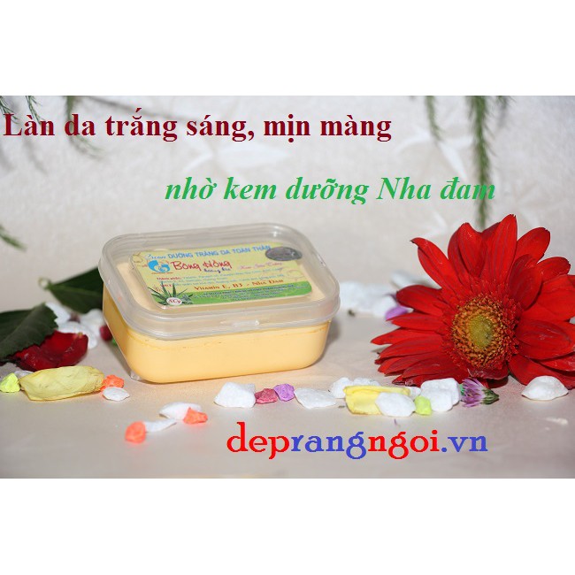 Kem dưỡng trắng da toàn thân Bông hồng Hoàng Gia Nha đam