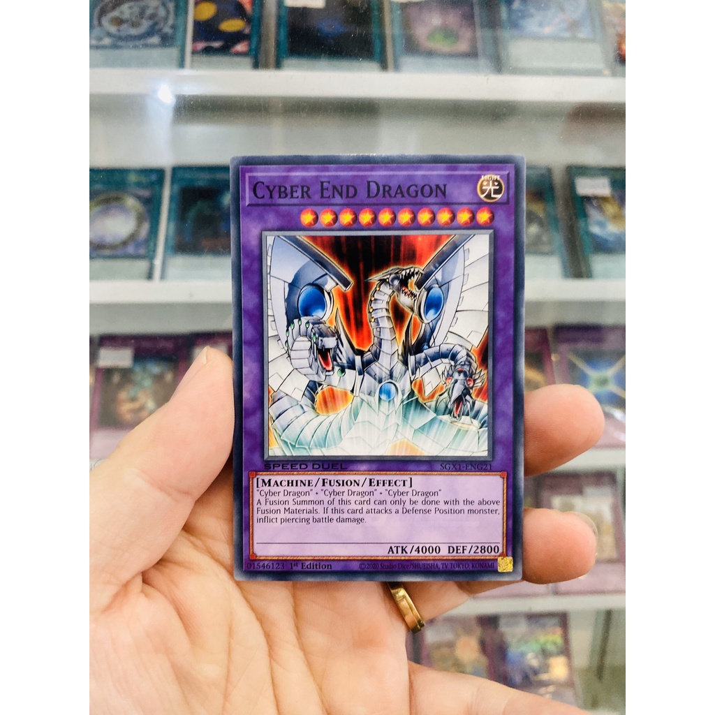 Thẻ Bài YugiOh! Mã SGX1-ENG21 - Cyber End Dragon - Common - 1st Edition