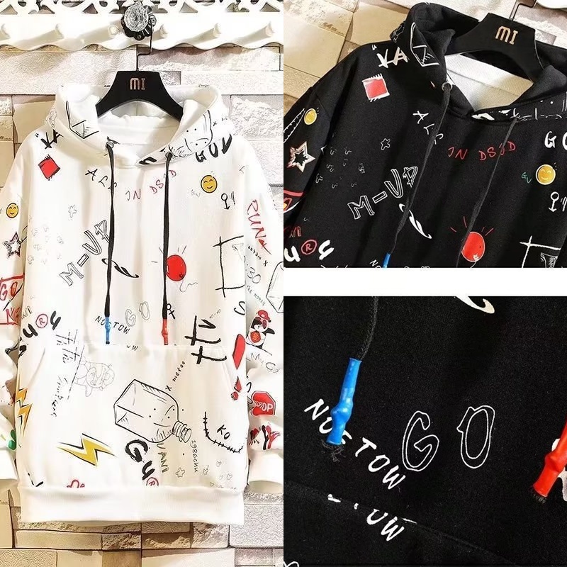 Áo Hoodie Phong Cách Hàn Quốc Thời Trang Thu Đông Dành Cho Nam