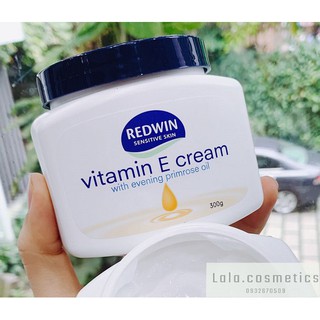 Kem dưỡng da mềm mịn Redwin Vitamin E Cream 300g của Úc